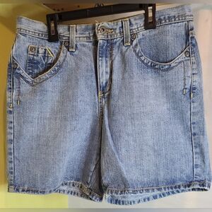 VTG Faded Glory Women's Classic Denim Blue Jean Shorts Sz 10 EUC